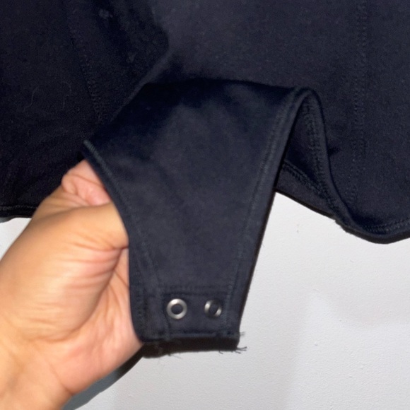 Abercrombie & Fitch Soft A & F Collection Black Seamless Bodysuit - Picture 2 of 3